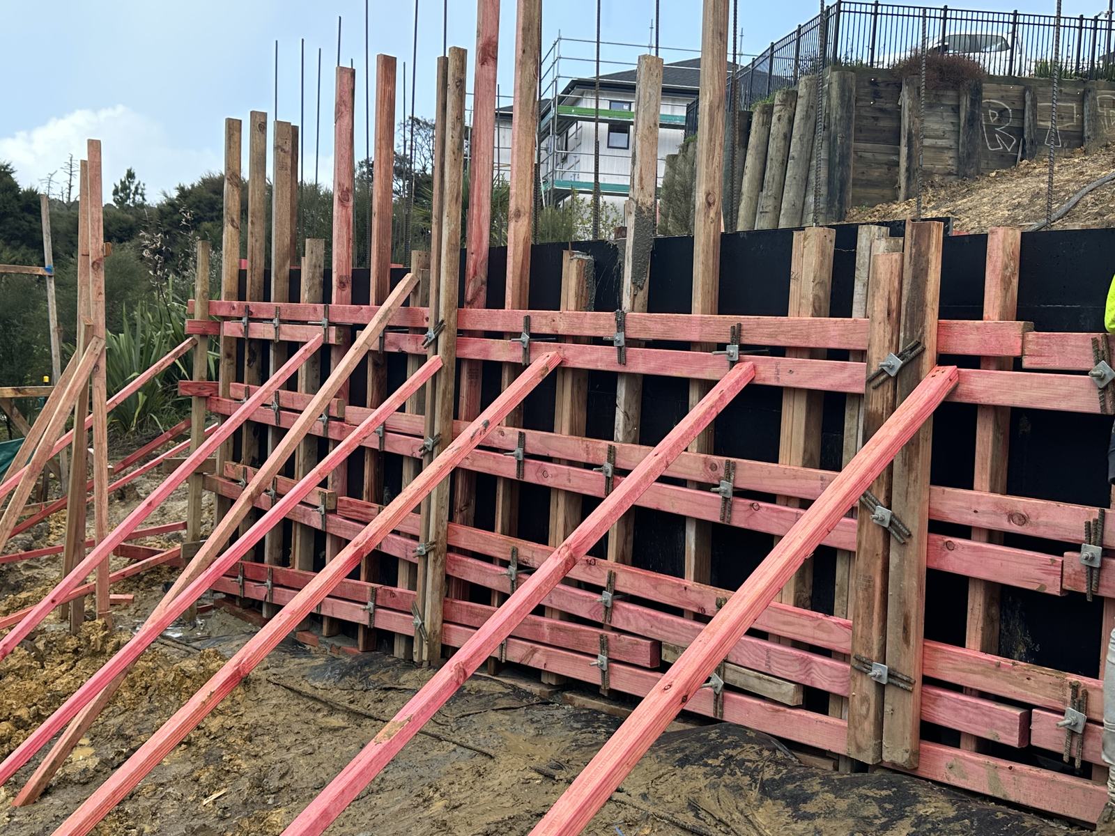 Wall formwork