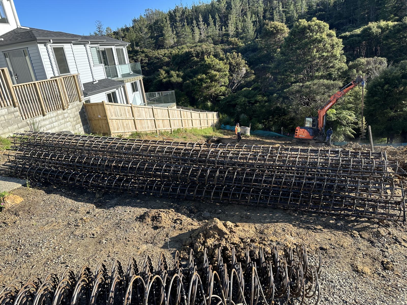 Reinforcing cages